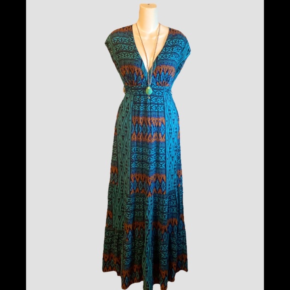 Forever 21 Aztec dress sz sm - Picture 1 of 5